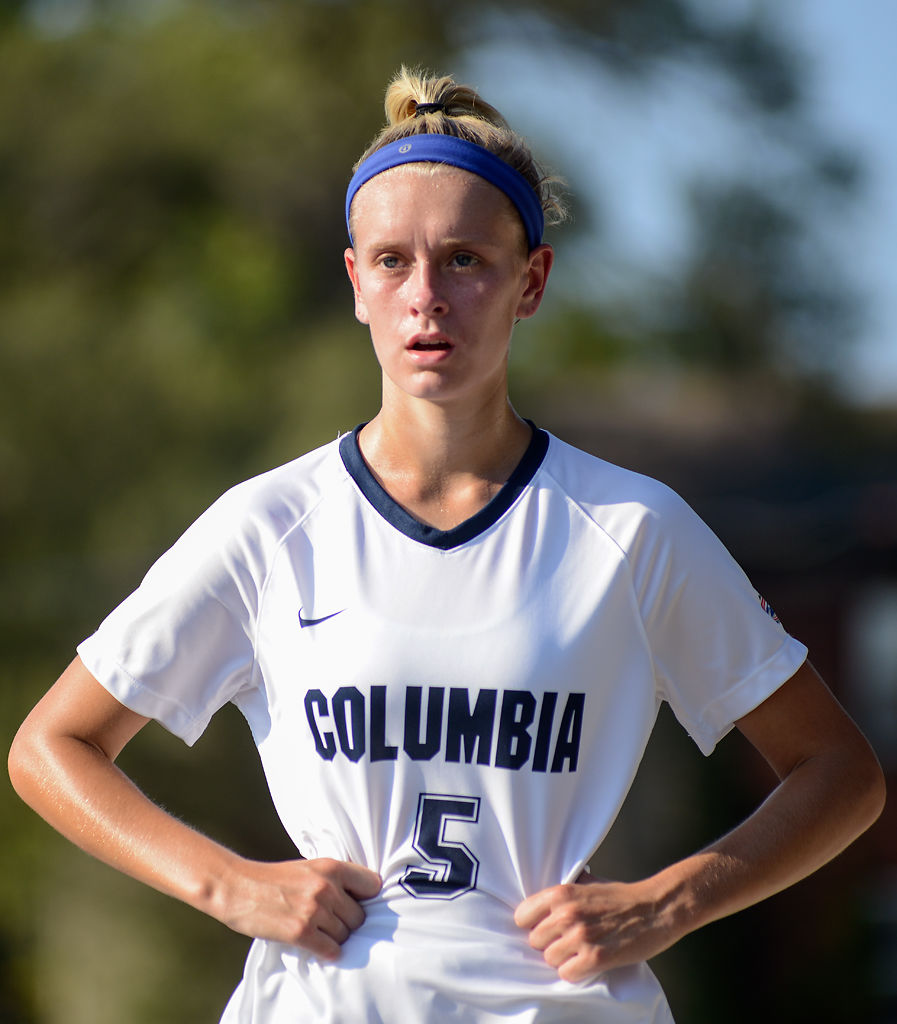 Jewel Morelan reacts to a goal